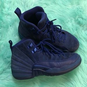 Jordan Retro 12 Deep Royal Blue Size 4Y
